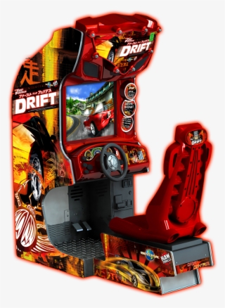 Fnf Drift Cabinet Large - Fast And Furious Arcade Game