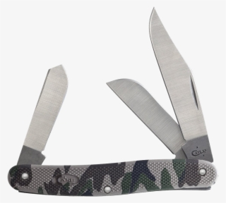 Spey Point Blade Shape Design - Case Xx Knives 18341 Medium Stockman Camo