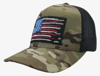 Us Flag Patch Hat - Baseball Cap