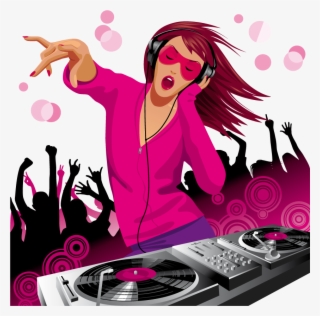 Dj Femme Png - Dj Dance Girl Png