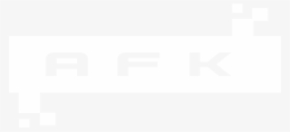 Logo Afk White No Esports - Graphics
