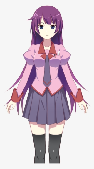Senjougahara Hitagi Pre-transformation - Wiki