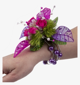 Custom Keepsake Memory Wire Wrist Corsage - Corsage