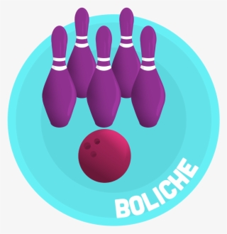 Clipart - Bowling Pin - Clipart - Boliche - Bowling Split Neon Png