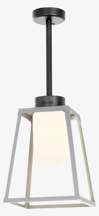 Outdoor Ceiling Lantern Frosted Glass - Roger Pradier