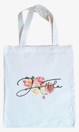 Floral Tote Bag - Salão De Beleza