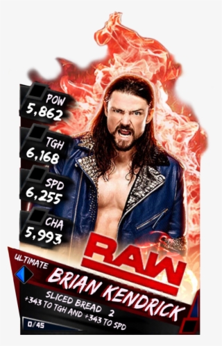 Supercard Briankendrick S3 Ultimate Raw - Wwe Supercard Ultimate Cards