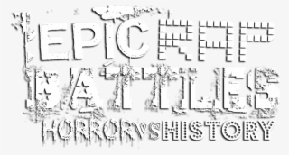 Image Epic Rap Battles Horror Vs History Png Epic Rap - Calligraphy