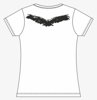 The Eagle - Emo T Shirt White