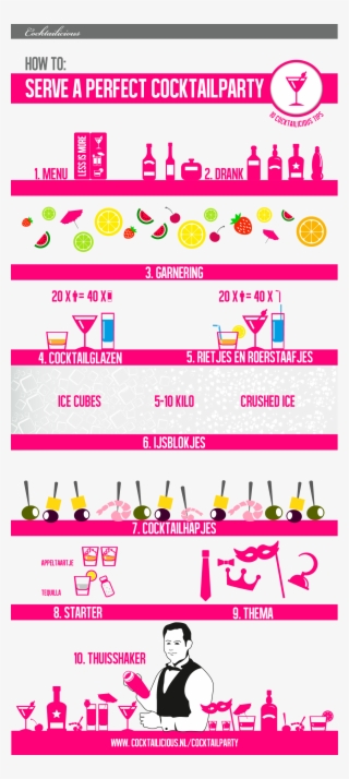 Infographic Cocktailparty - Cocktail