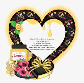 Evol Angel Scrapz Valentines Day Clusters - Heart