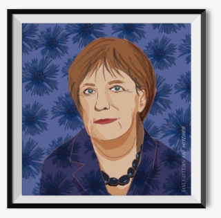 Witch Angela Merkel Poster - Angela Merkel