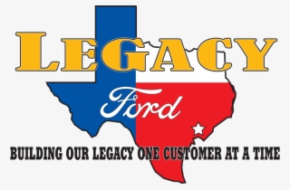 Big Thanks To Legacy Ford In Rosenberg For Their Sponsorship - Legacy Ford Logo