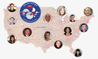 Map Of Ambassadors In The Usa - Map