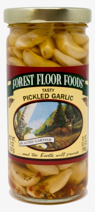 Forest Floor Pickled Garlic Cloves