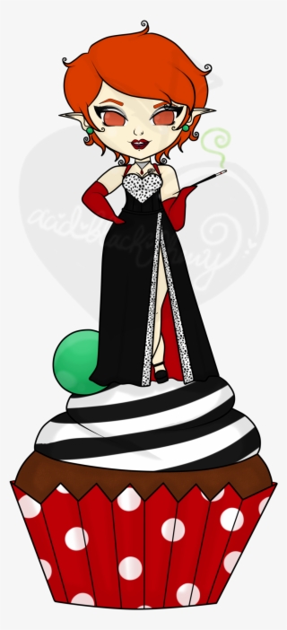 My Oc Elisha Dressed As Cruella De Vil From Disney's - Acid Black Cherry
