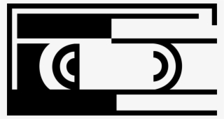 Vector Illustration Of Videotape Magnetic Tape For - Graphics
