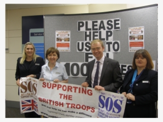 Mp Launches 'support Our Soldiers' Christmas Parcel - Banner