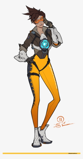 Overwatch Art - Overwatch Tracer Gun Holster