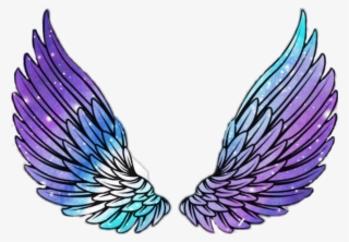 Wings Angel Angelwings Space Galaxy Stars Star Wing