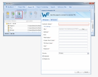 The Connect To Remote Tm Dialog Box Appears - Transcranial Magnetic Stimulation