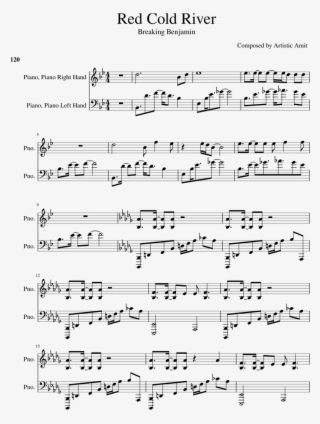 Red Cold River Sheet Music For Piano Download Free - Lindsey Stirling First Light Sheet Music