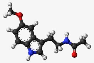 Melatonin Molecule Ball - Amine Compounds (chemical Compounds)