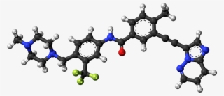 Ponatinib Molecule Ball - Amine Compounds (chemical Compounds)
