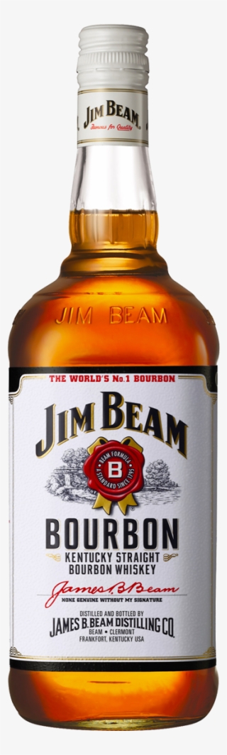 Jim Beam White Bourbon 700ml - Jim Beam Bottle Shot