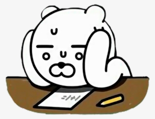 Ryan Bear Kakaofriends Kakao Cute Kawaii Bts - Kakao Friends Wallpaper Desktop