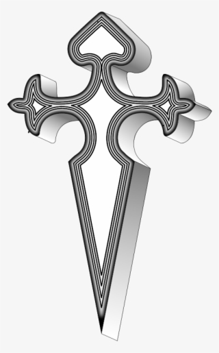 This Png File Is About Cross , Santiago