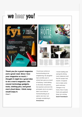 We You Tuscanini Why More Families Are September 2016 - Flyer