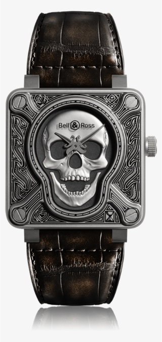 Br 01 Burning Skull - Bell & Ross Br 01 Burning Skull
