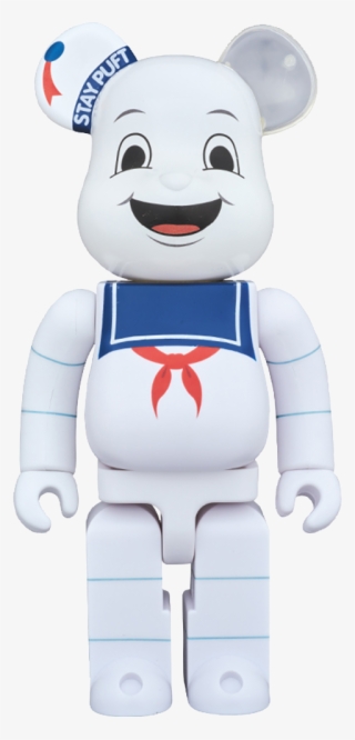 Bearbrick Stay Puft Marshmallow Man 400 Figure - Marshmallow Man