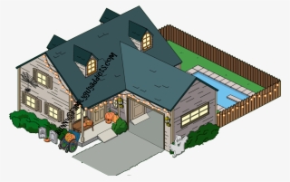 Swanson House Halloween Decorations