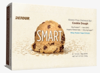 Detour Smart Cookie Dough 9ct Box - Detour Smart Cookie Dough Snack Bars
