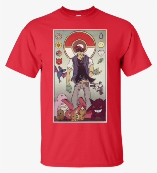 Pokemon Trainer Ash T Shirt & Hoodie - Pusheen Cat Couple