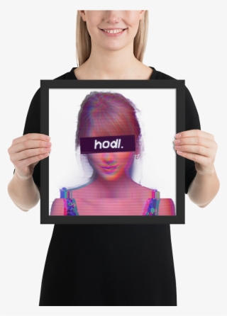 Framed Taylor Swift Hodl Poster - Poster