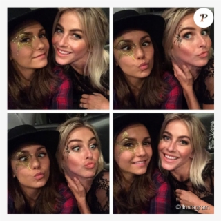 Julianne Hough Et Nina Dobrev En Direction Du Concert - Nina Dobrev