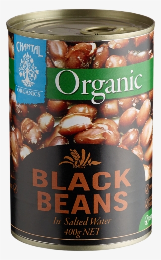 Black Beans In Can - Chantal Black Beans 400g