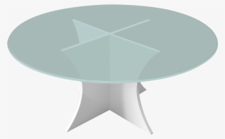 Canterbury Round Glass Coffee Table 1 - Coffee Table