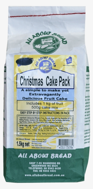 All About Bread Christmas Cake Pack - Bread