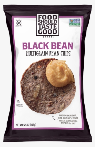 Black Bean - Food Should Taste Good Multigrain Bean Chips Pinto