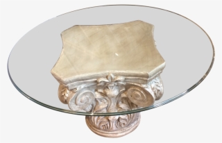 Parisian Capitol Round Glass Table - Table