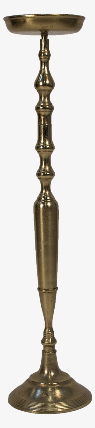 Blanca Brass Petite Side Table