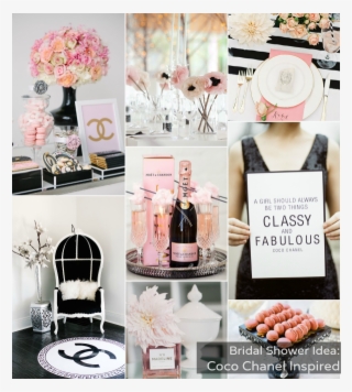 Bridal Shower Theme - Coco Chanel Themed Bridal Shower