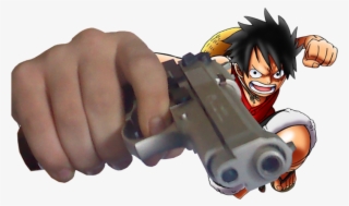 The Fickle Vagrant On Twitter - One Piece Luffy Poing