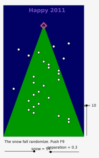 Christmass Tree - Triangle