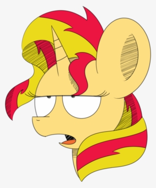 Pastelhorses, Big Ears, Pony, Portrait, Safe, Simple - Cartoon