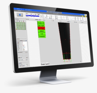 The Quality Control System And Sorting Medical Pipette - Computer Monitor